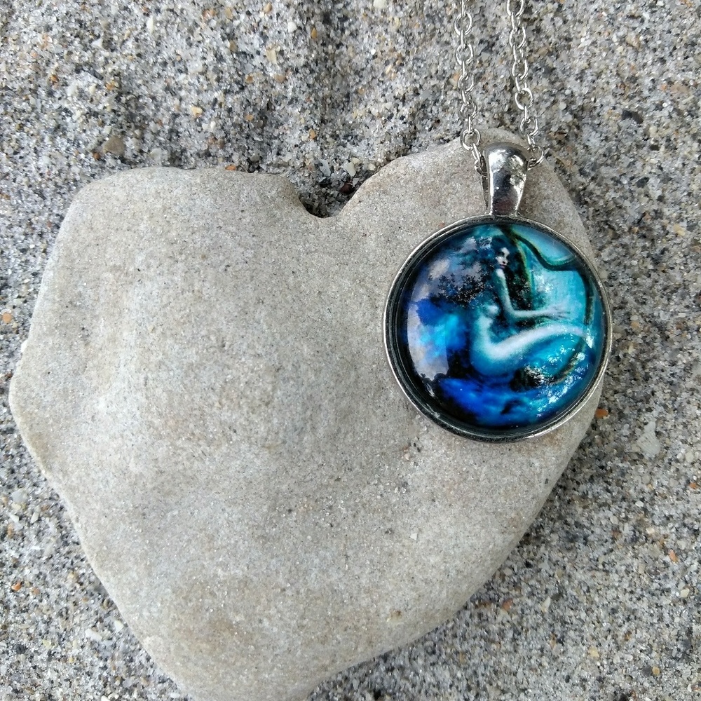 Mermaid Harp Necklace